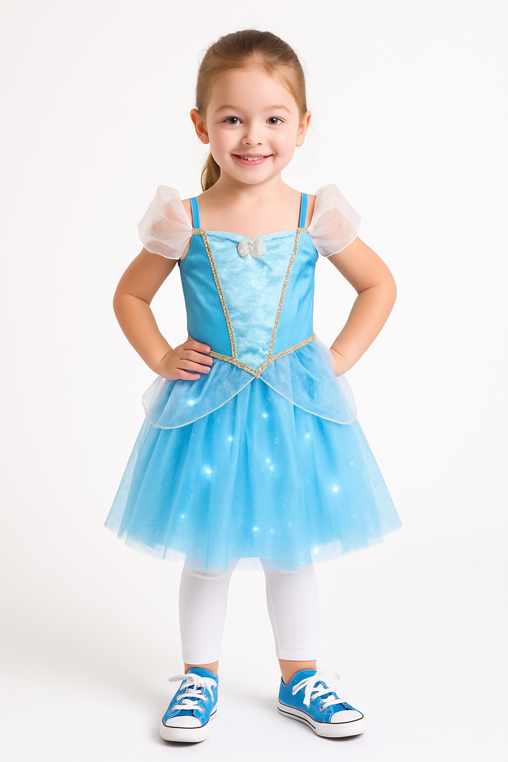 Disney Cinderella Light-Up Princess Costume for Girls