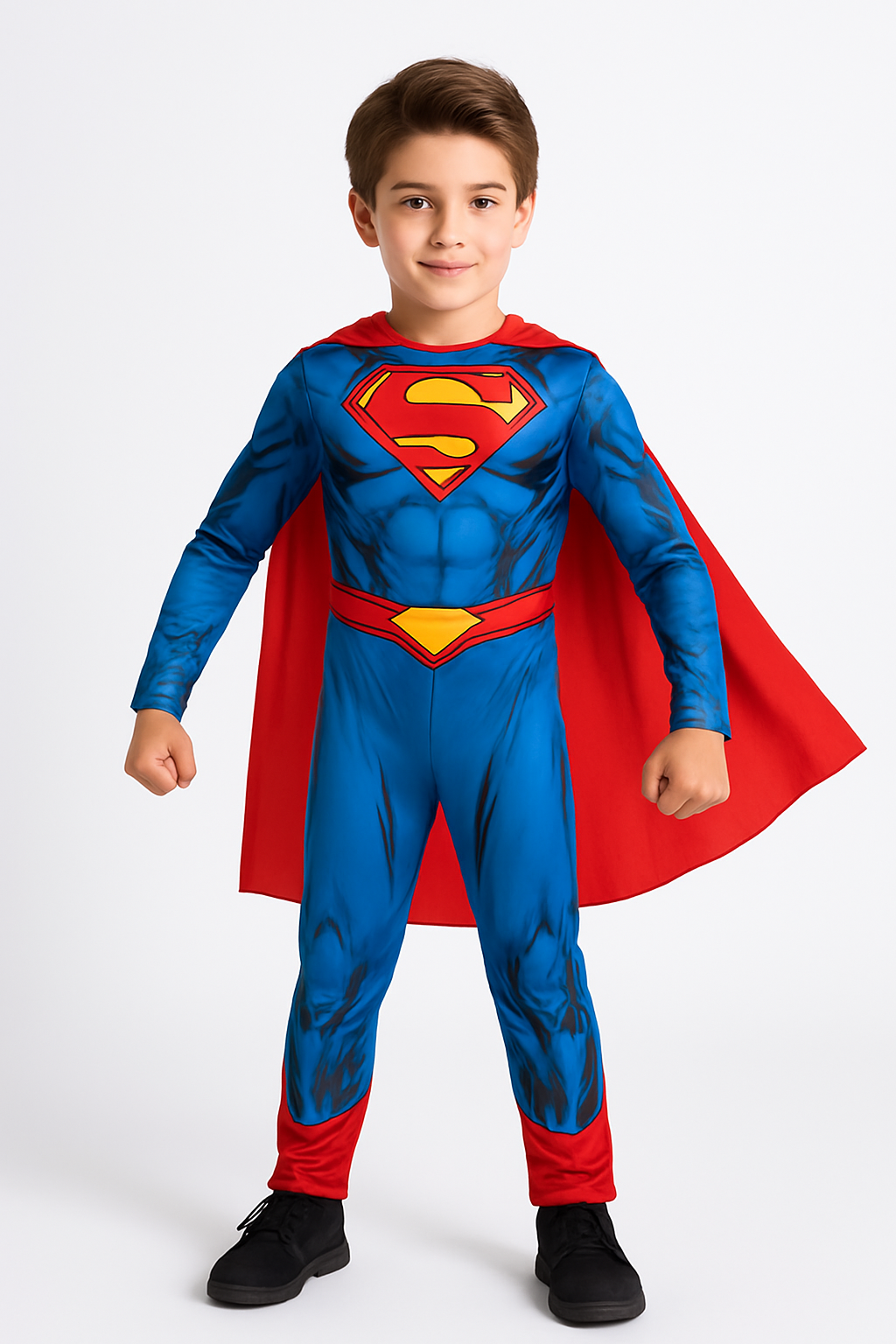 Boys' Deluxe Superman Halloween Costume