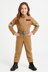 Kids' Ghostbusters Tan Jumpsuit Costume - Officially Licensed