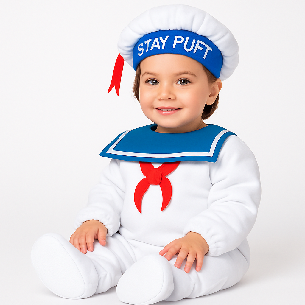 Infant Stay Puft Marshmallow Man Costume - Ghostbusters