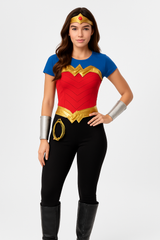 Women's Wonder Hero Costume Accessory Kit