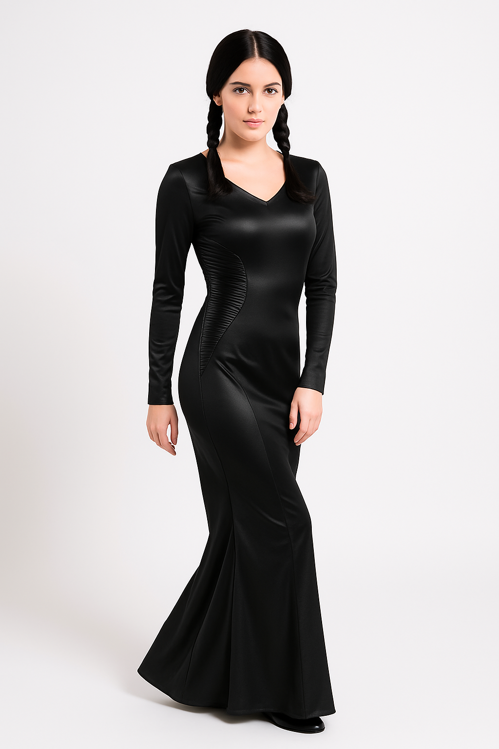 Enchanting Wednesday Addams Costume for Women - XL