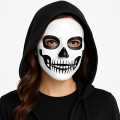 Horror Skull Mask - Spooky Halloween Costume Accessory