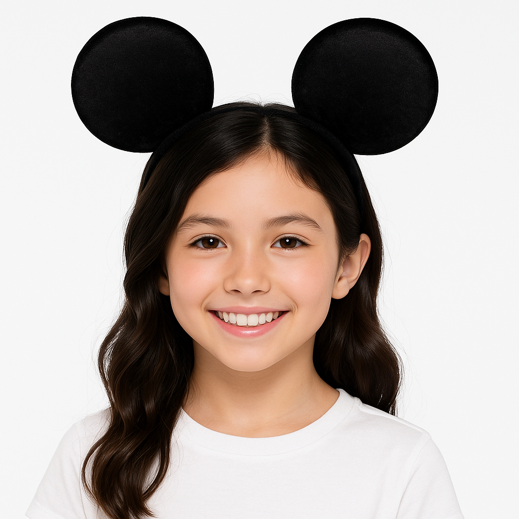 Children's Mickey Mouse Ears Headband - Official Disney Costume Accessory