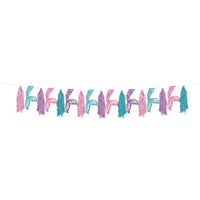 Shimmering Mermaid Tassel Garland - 10 ft