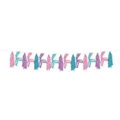 Shimmering Mermaid Tassel Garland - 10 ft