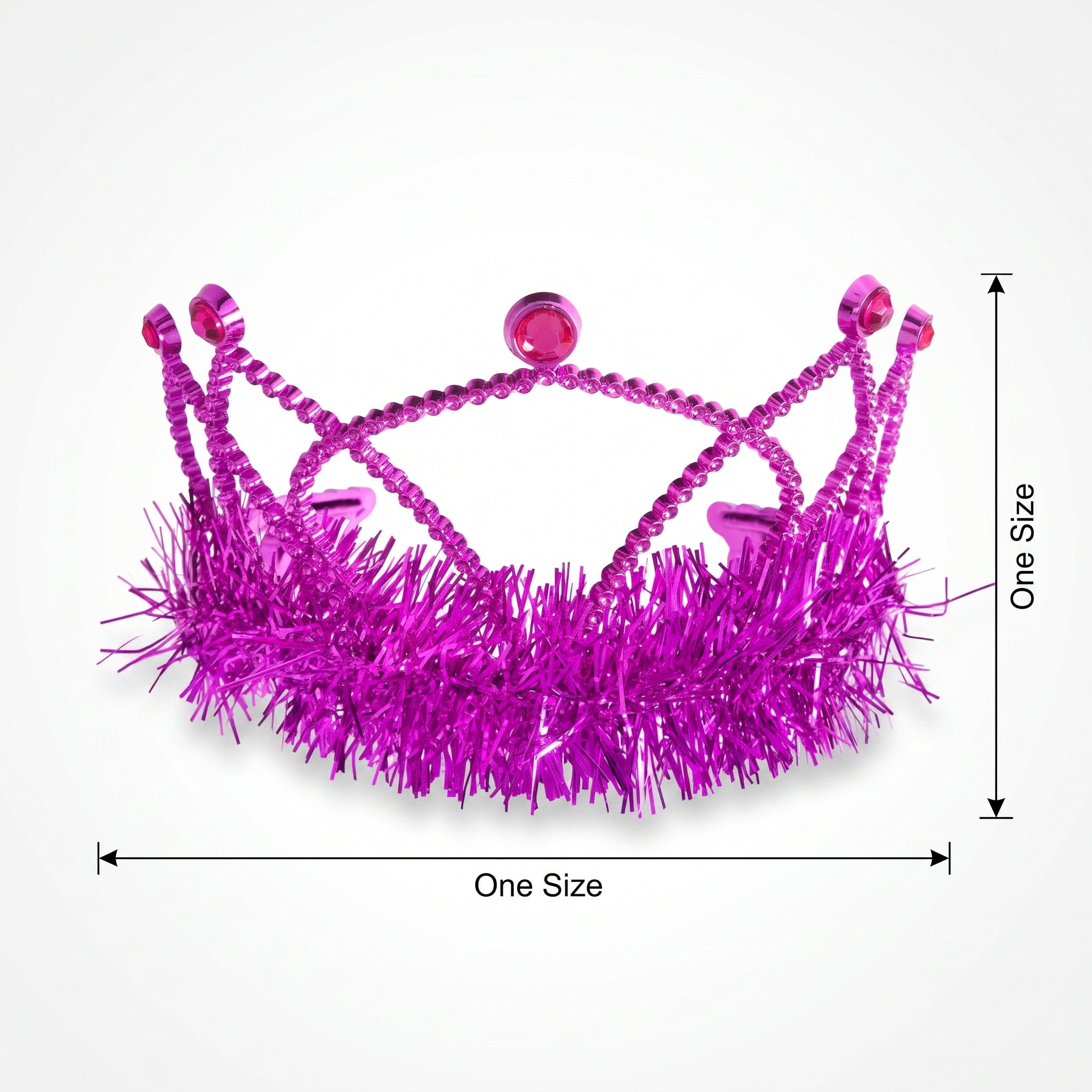 Sparkling Pink Tiara for Team Spirit