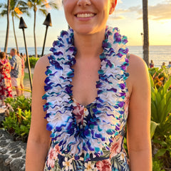 Divine Blue Lei Necklace