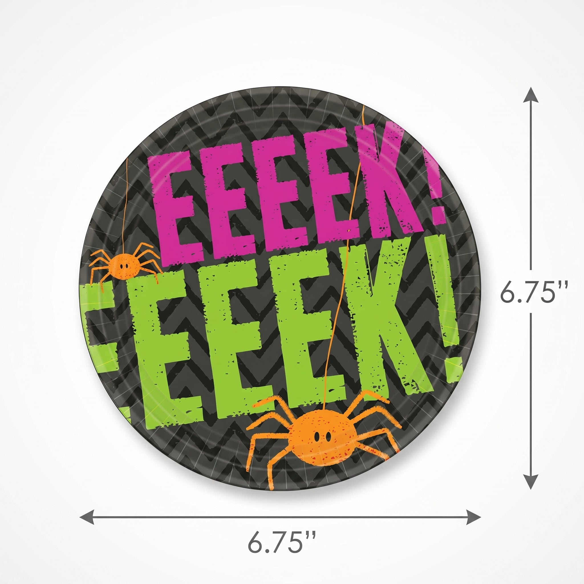 Spooky Halloween 6.75" Paper Plates