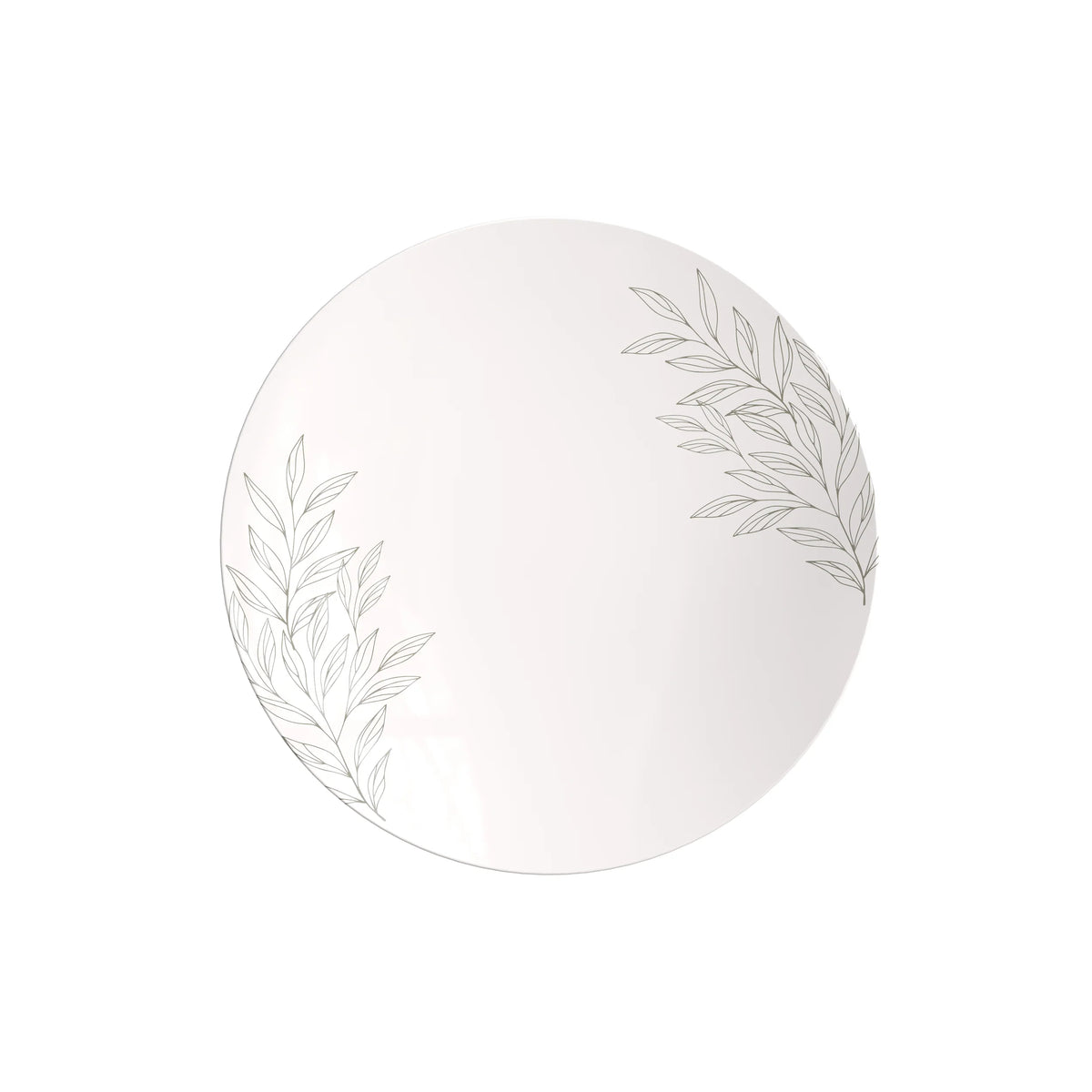 8" Aleh Design Plastic Plates (10)