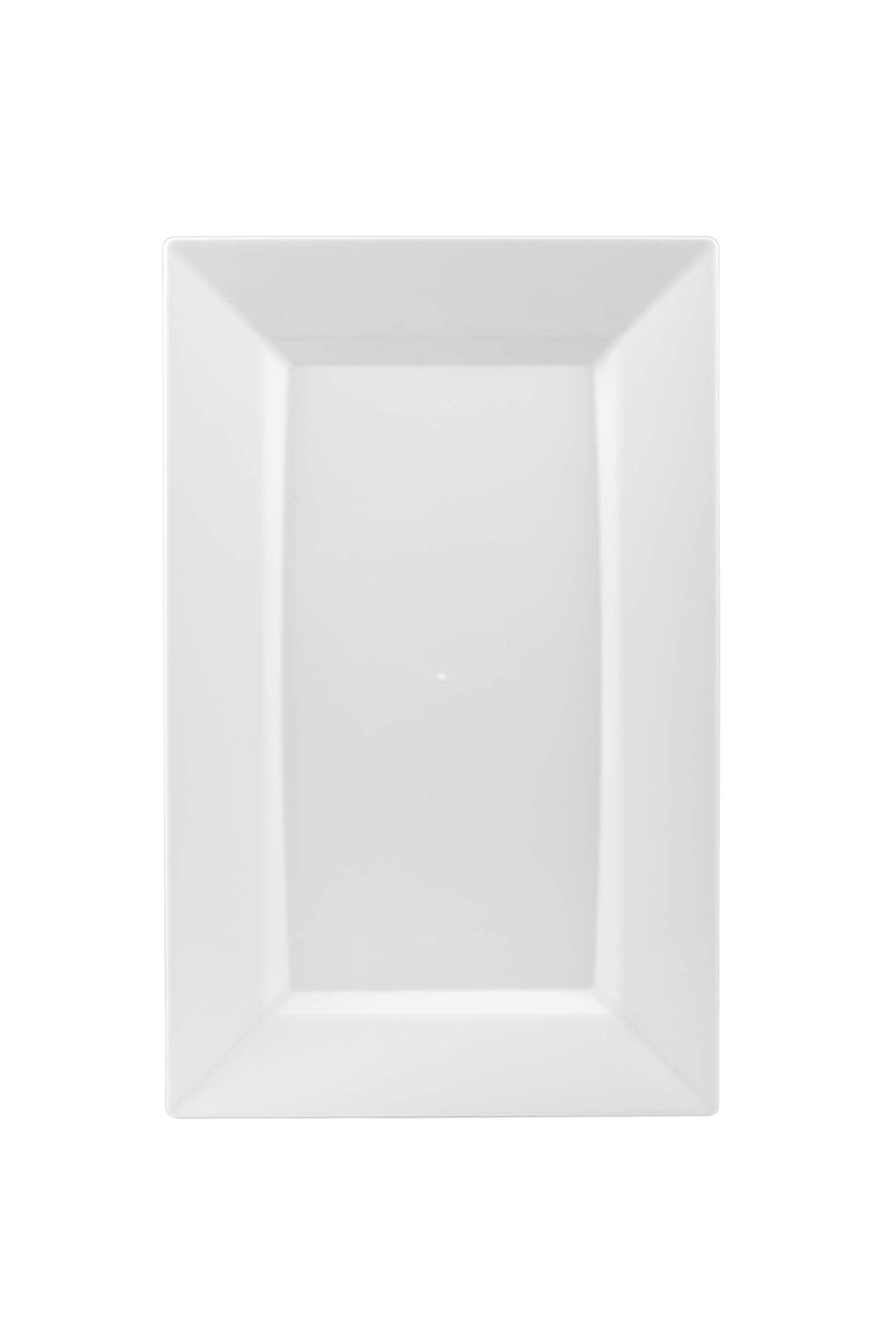 9.5 In. Clear Rectangular Plastic Plates | 120 Count
