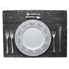 9 In. Silver Leaf Premium Plates | 10 Count