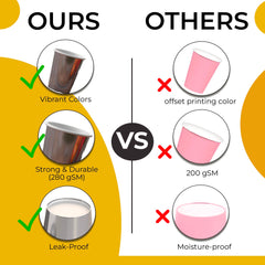 9 Oz. Metallic Silver Paper Cups | Case of 1000