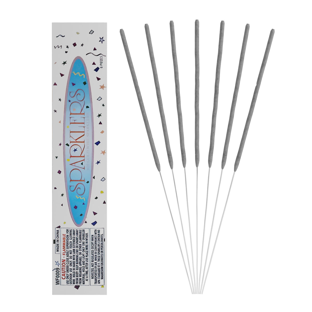 8 in. Gold Wire Sparklers | 72 Count