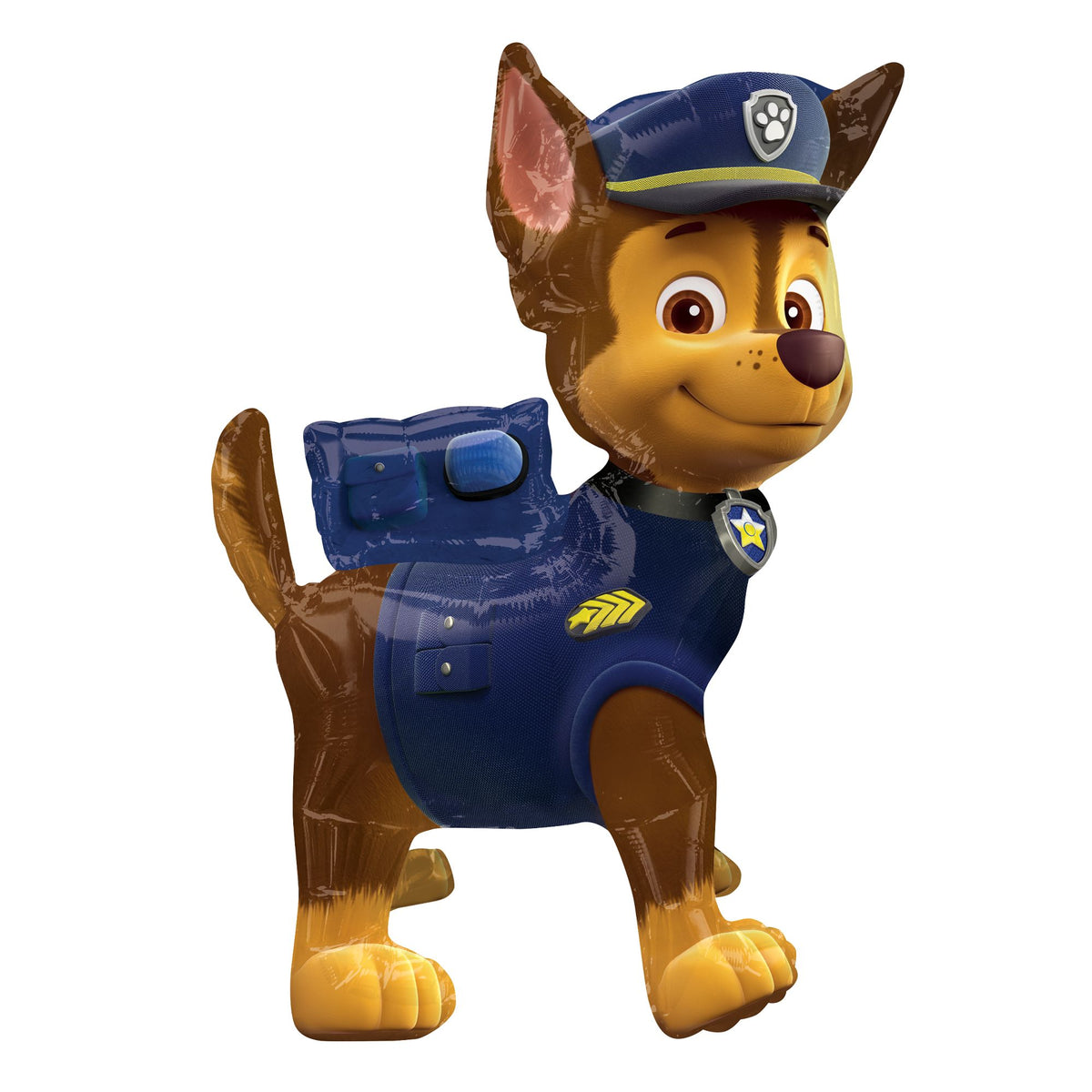 Paw Patrol Chase Foil Balloon - Air Filled Sitter