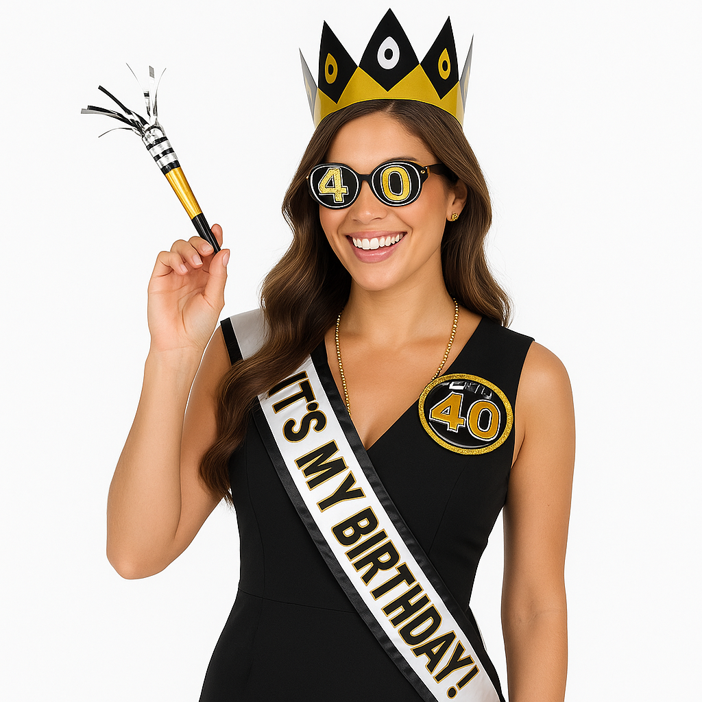 Regal 40th Birthday Party Kit