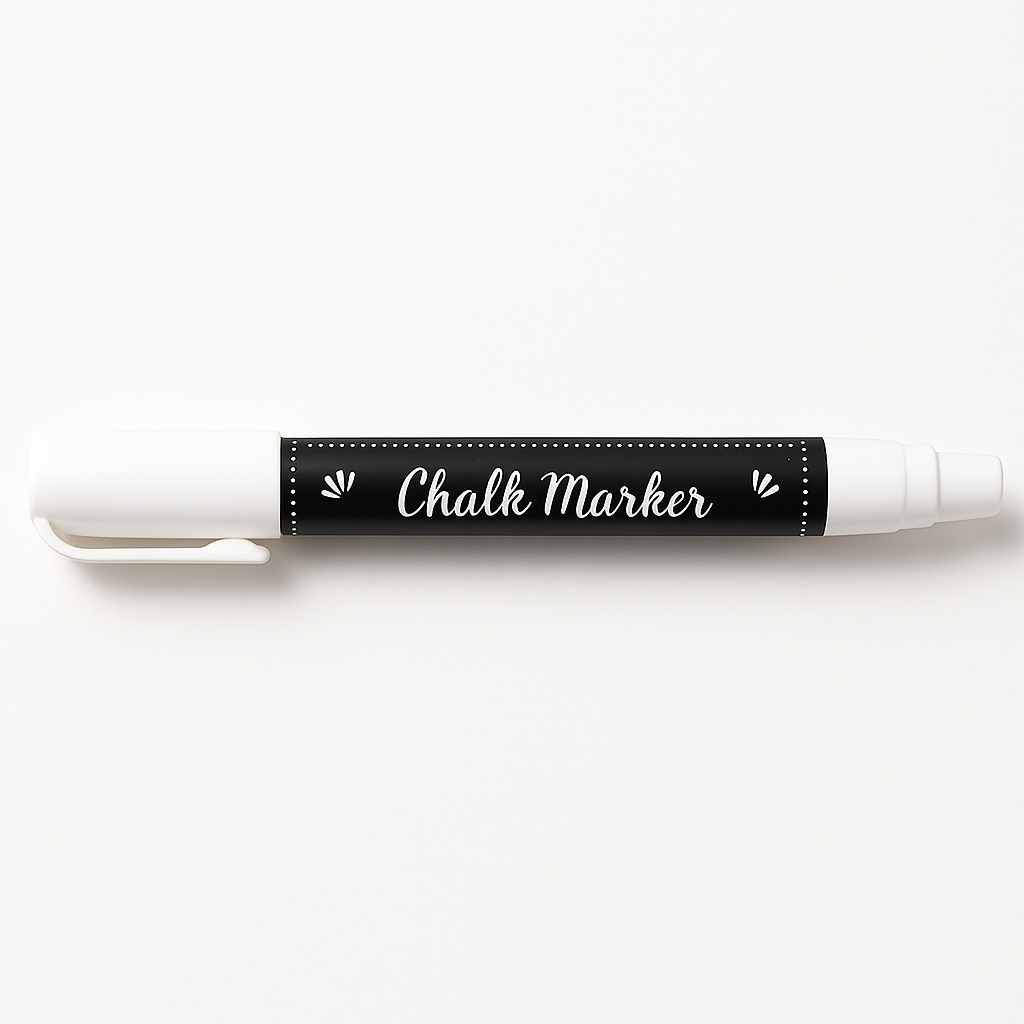 Erasable White Chalk Marker for Rustic Wedding Decor