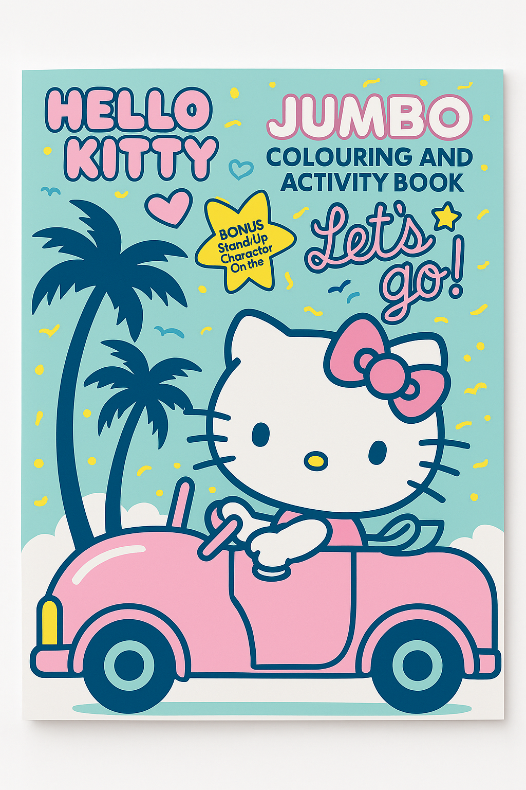 Hello Kitty Jumbo Coloring and Activity Book