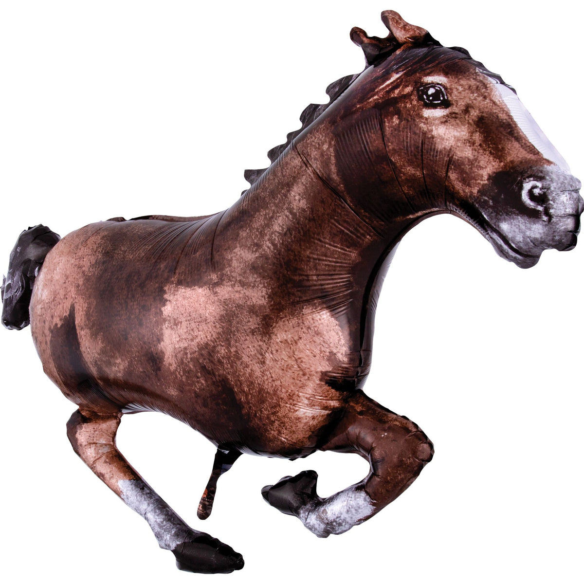 Galloping Horse Metallic Foil Balloon