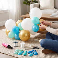 Aqua Blue 5" Latex Balloons - 25 Pack