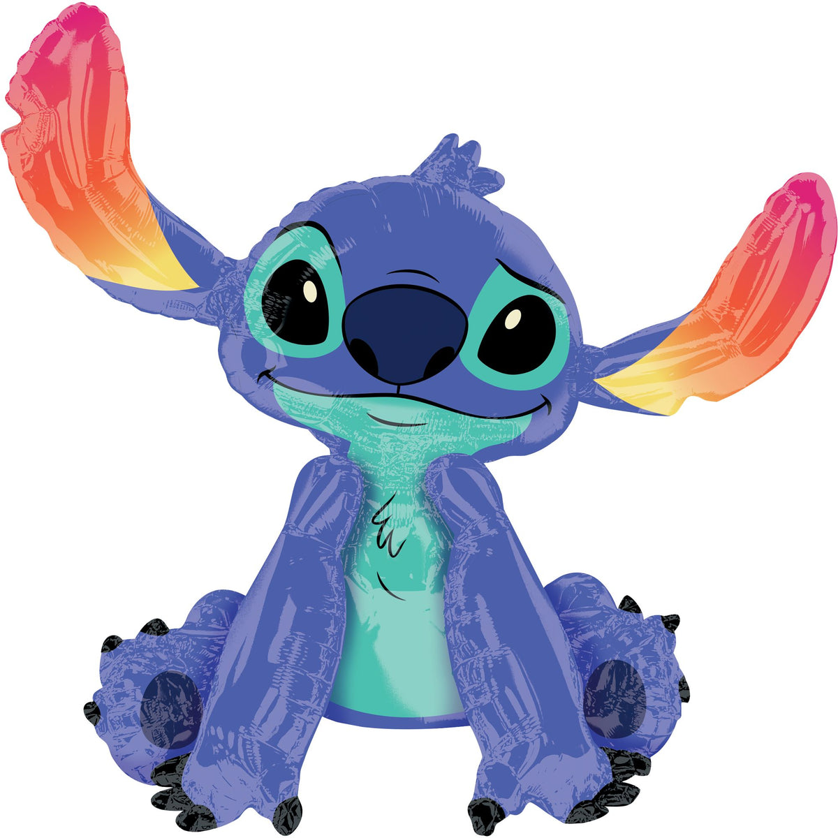 Adorable Stitch Gliding Foil Air Walker Balloon