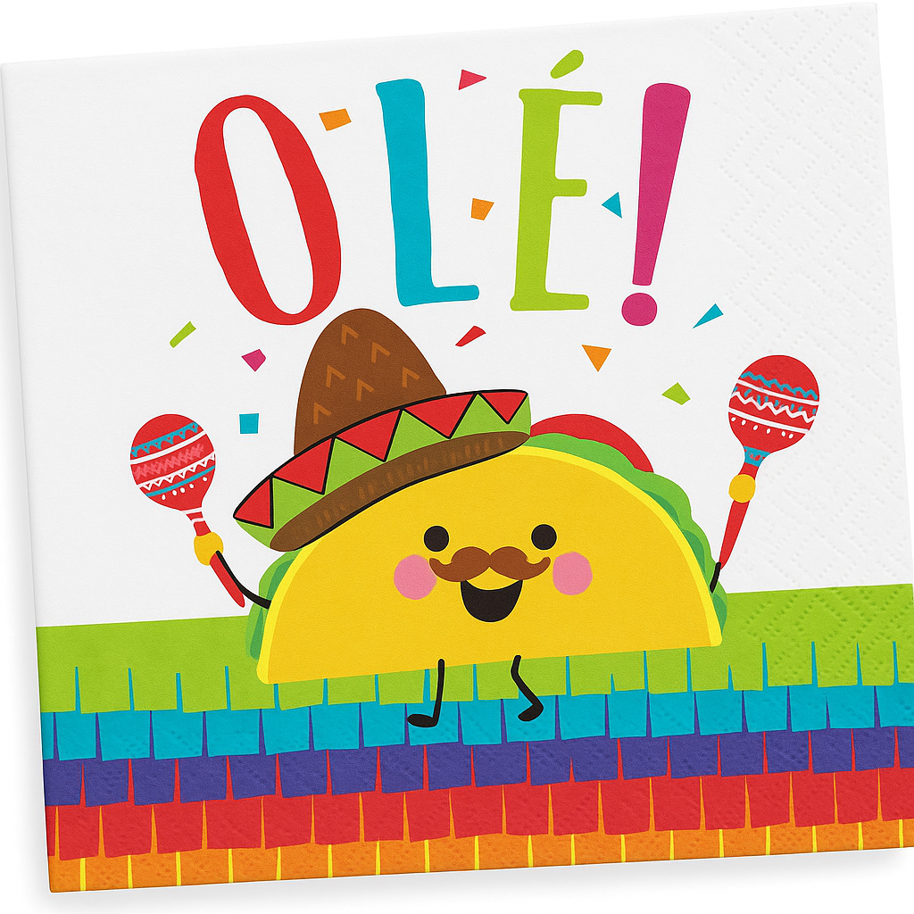 Piñata Fiesta Beverage Napkins