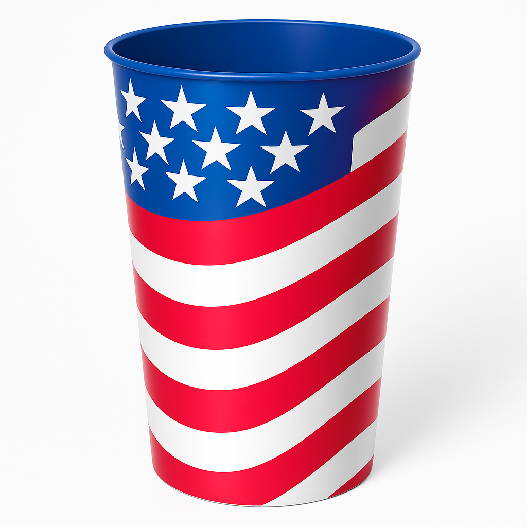 22oz American Spirit Patriotic Party Cup