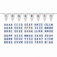 Customizable Birthday Banner Kit with Letters & Symbols
