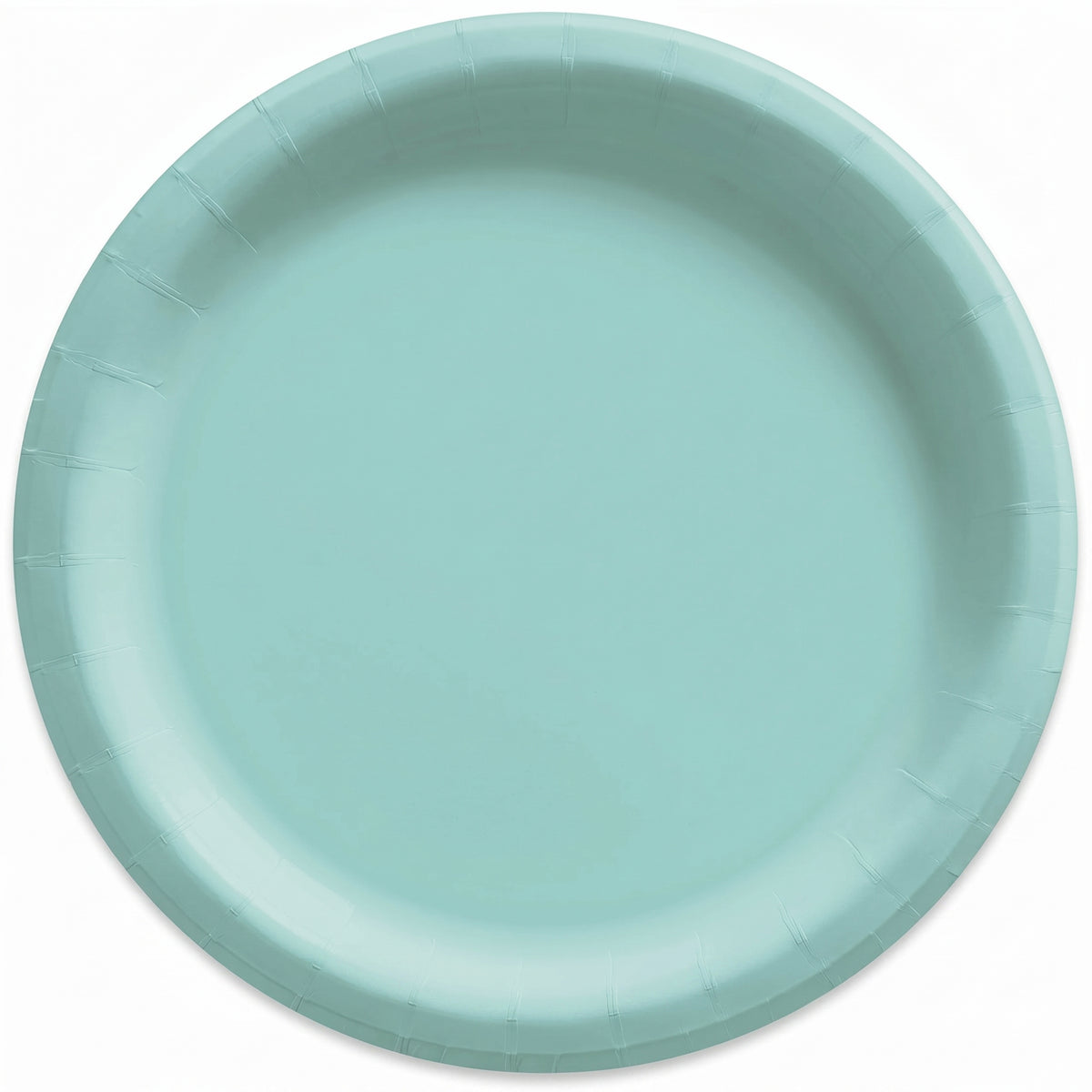 Robin's Egg Blue Paper Plates 6.75 Inch Round