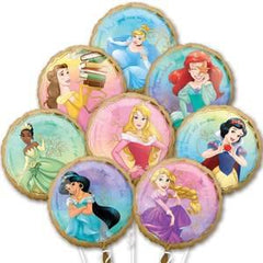 Princess "Once Upon a Time" 5-Piece Foil Balloon Bouquet
