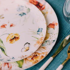 8 In. Earthtrends Aviv Design Paper Plates | 20 Count