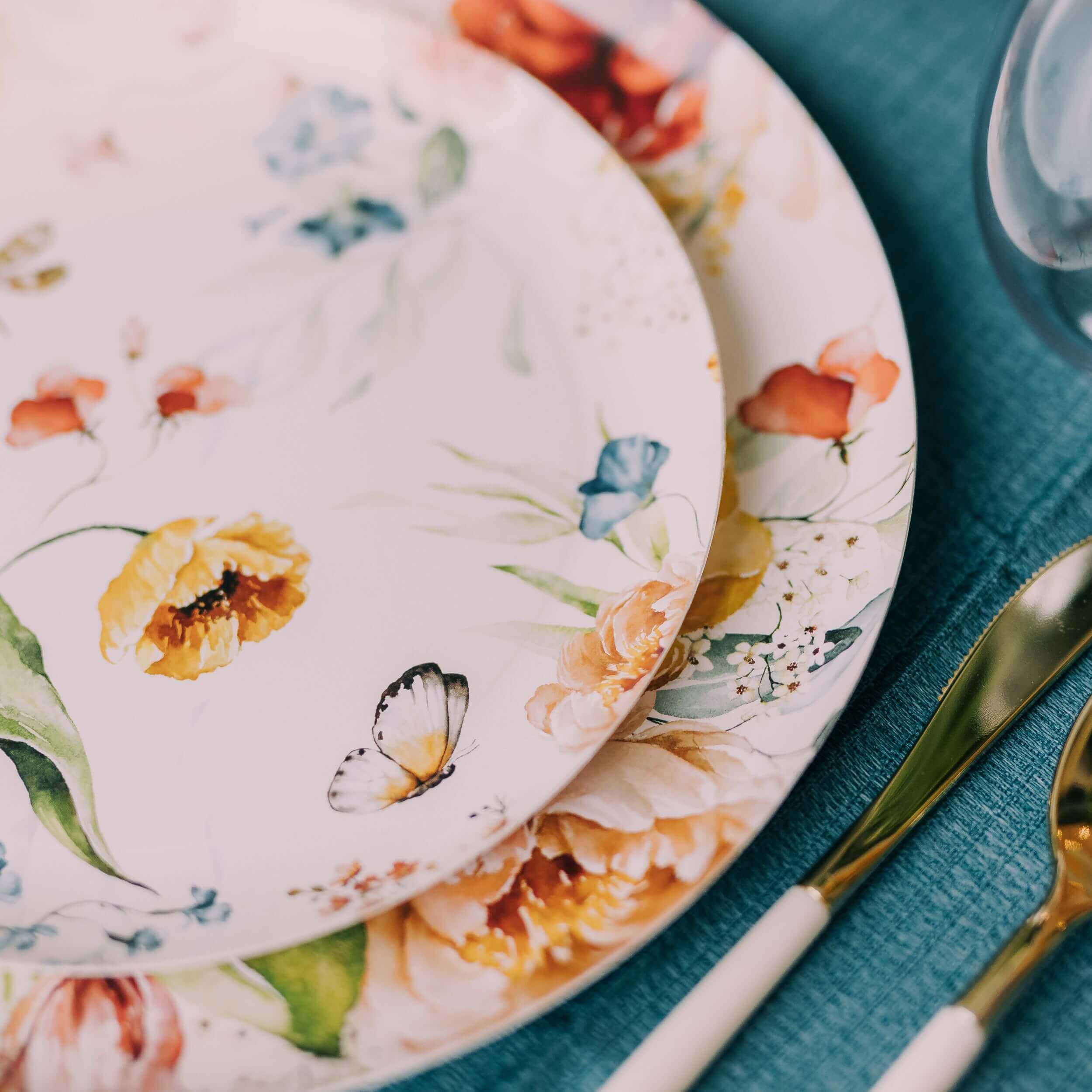 10 In. Earthtrends Aviv Design Paper Plates | 20 Count