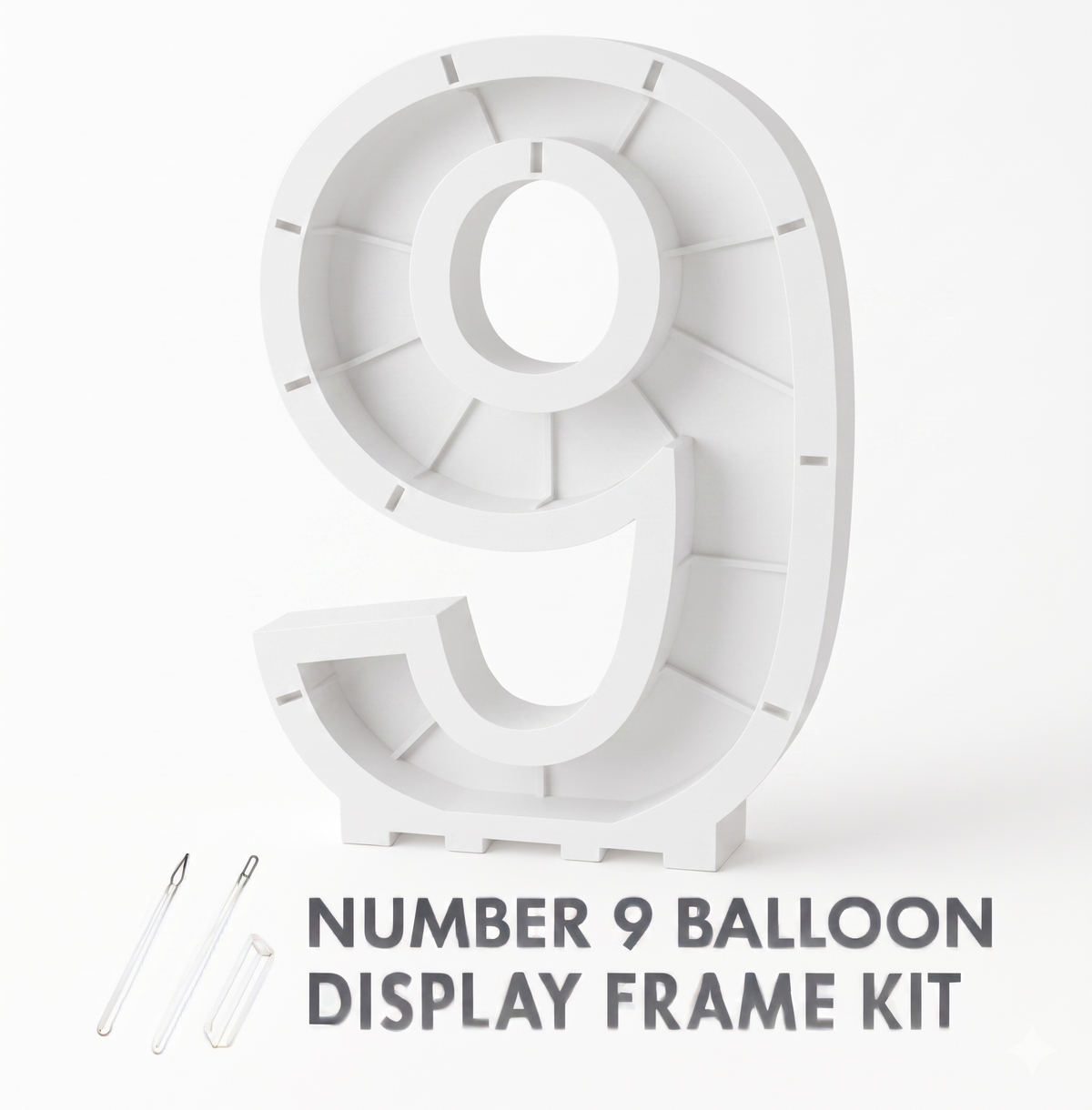 Number 9 Balloon Display Kit