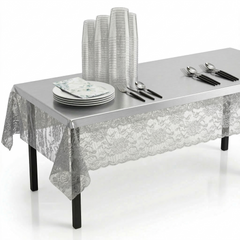 Silver Elegance Party Kit - For 20 Guests