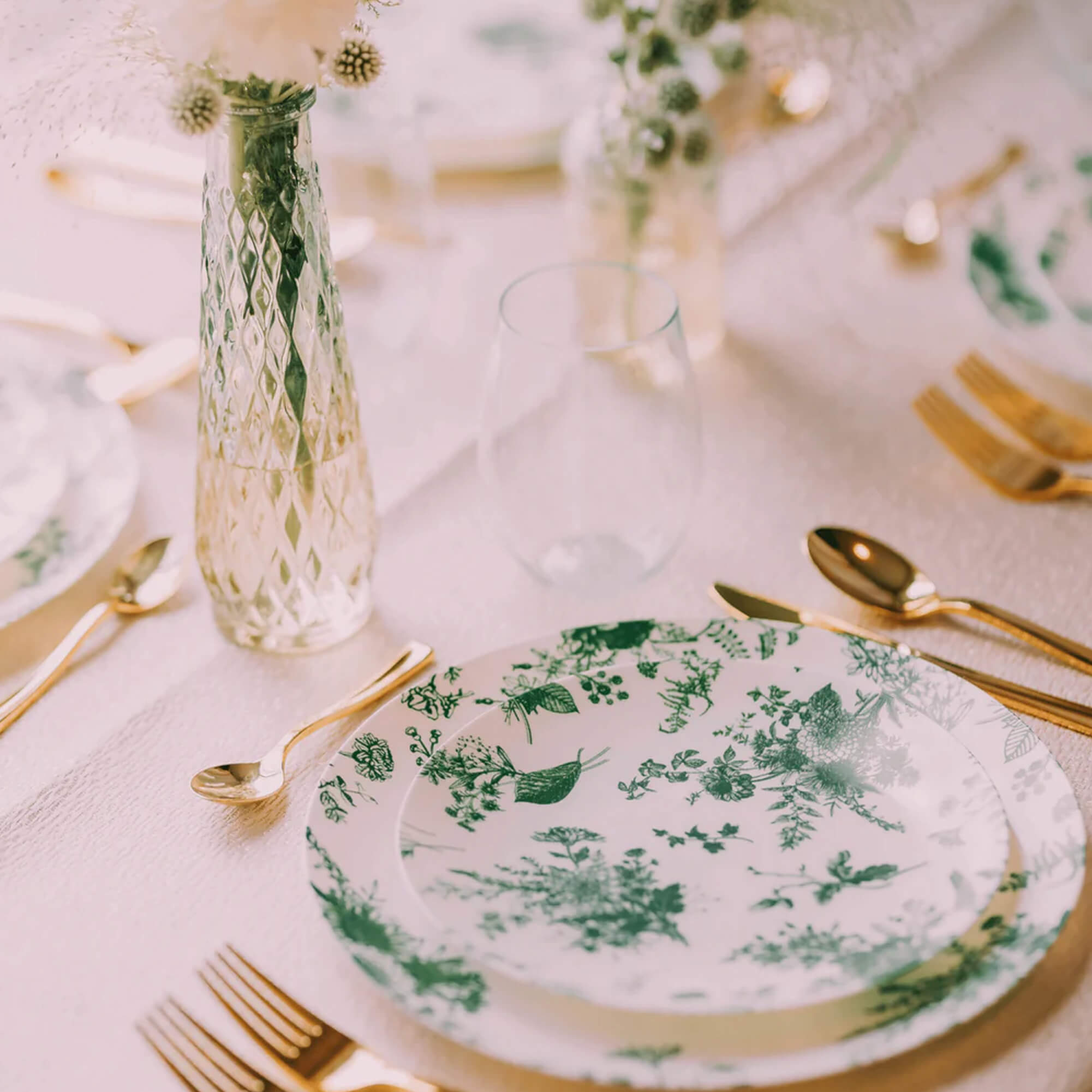 16 Oz. Green Tint Stemless Wine Glasses | 6 Count