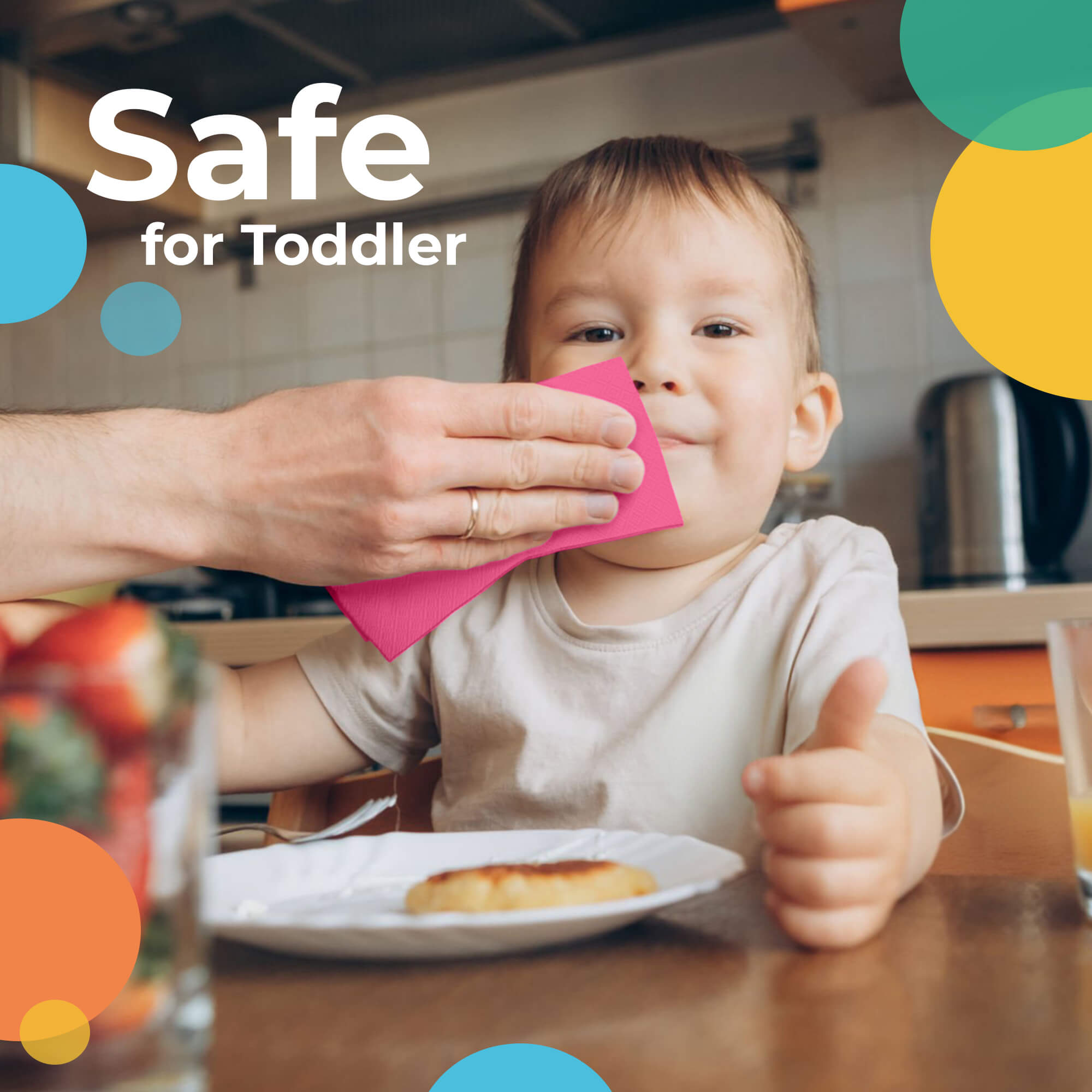 Cerise Luncheon Napkins | 20 Count