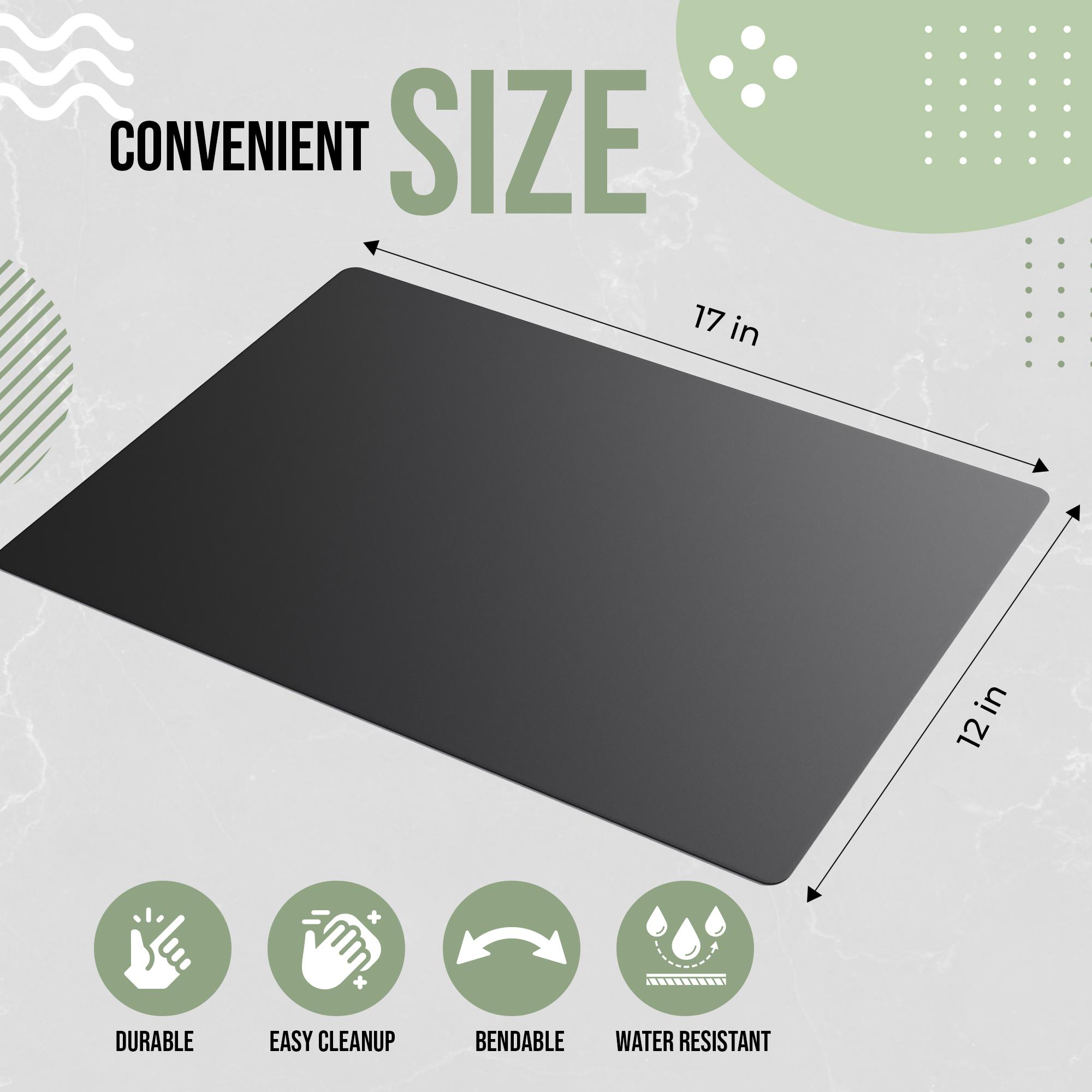 12 In. X 17.5 In. Black Disposable Cutting Boards | 25 Count