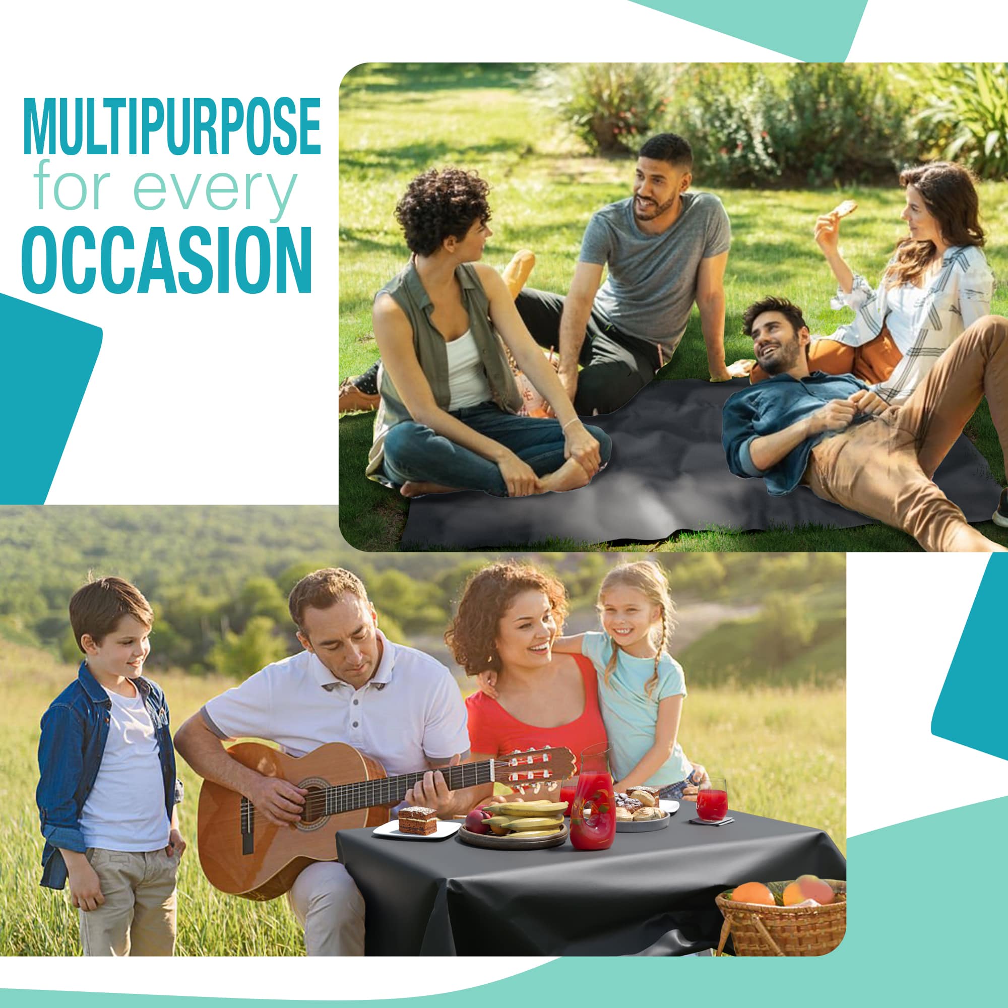 40 In. X 600 Ft. Premium Black Table Roll