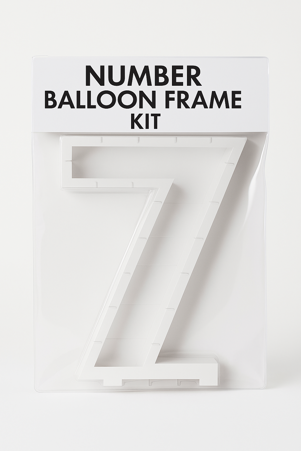 Number 7 Balloon Frame Kit - Perfect Party Decor
