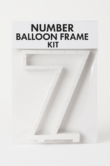 Number 7 Balloon Frame Kit - Perfect Party Decor