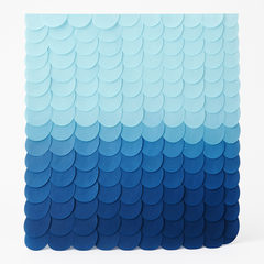 Blue Ombre Paper Backdrop Scene Setter
