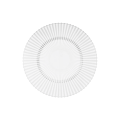 Gemstone Collection Crystal 9 Inch Plates - 10 Ct.