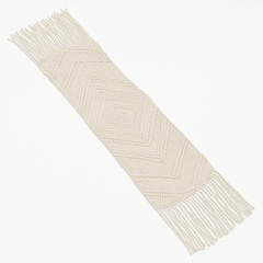 Elegant Linen Table Runner by Ginger Ray