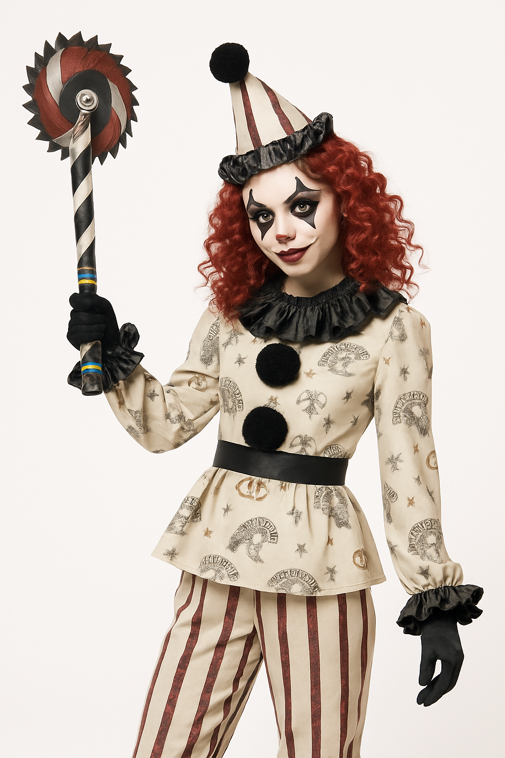 Creeper Clown Girl Halloween Costume