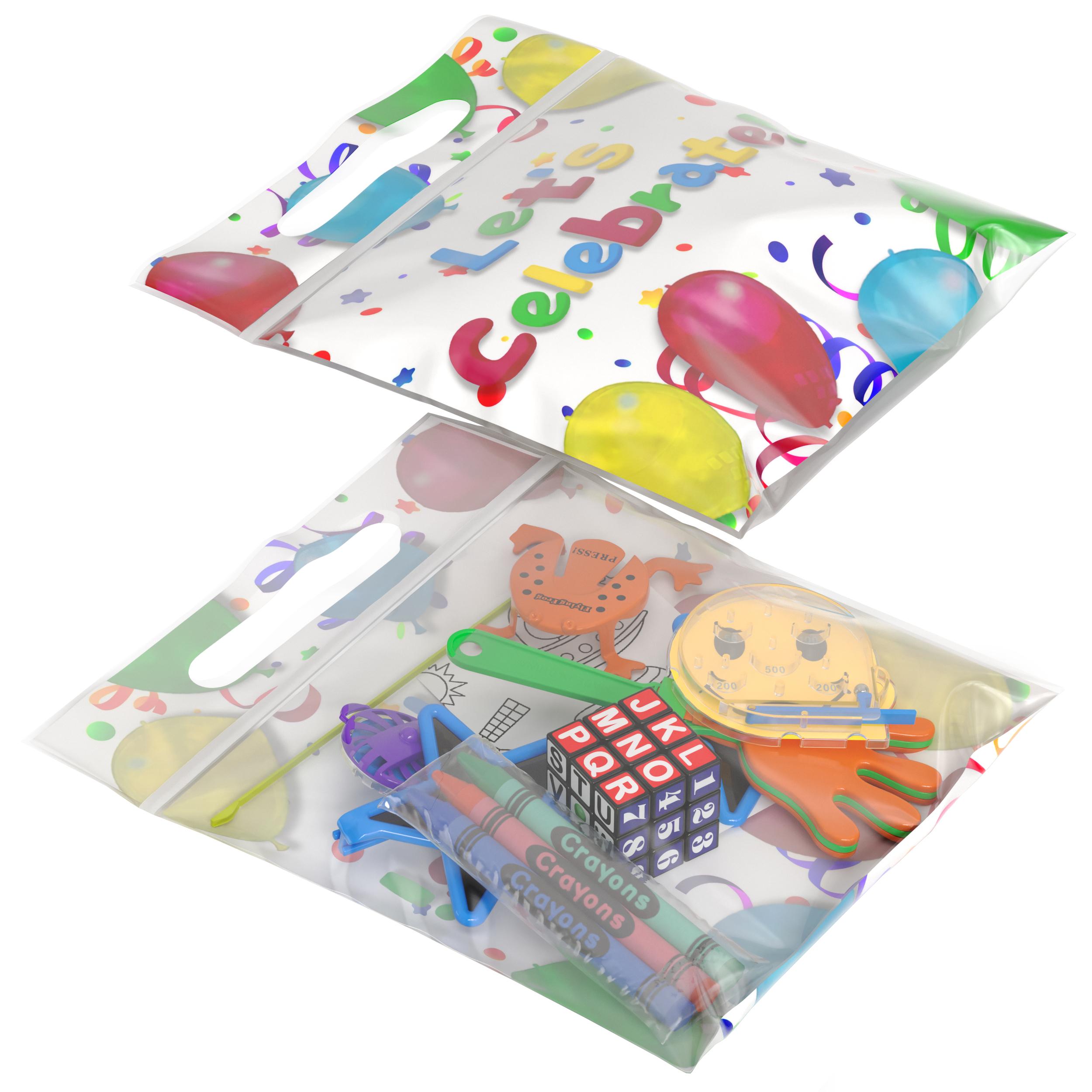 Party Favor Goodie Bag with 8 Toys | 1 Count
