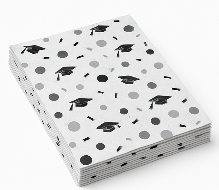 Graduation Celebration Printed Tissue Paper - 8 Pack
