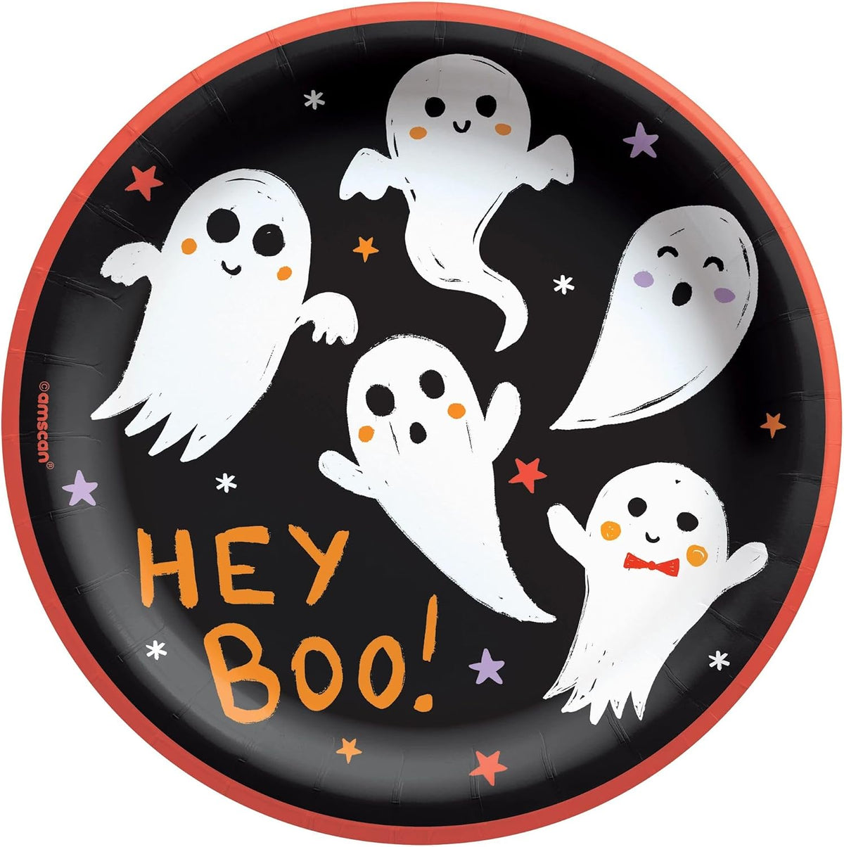 Midnight Dreary 9" Round Halloween Plates