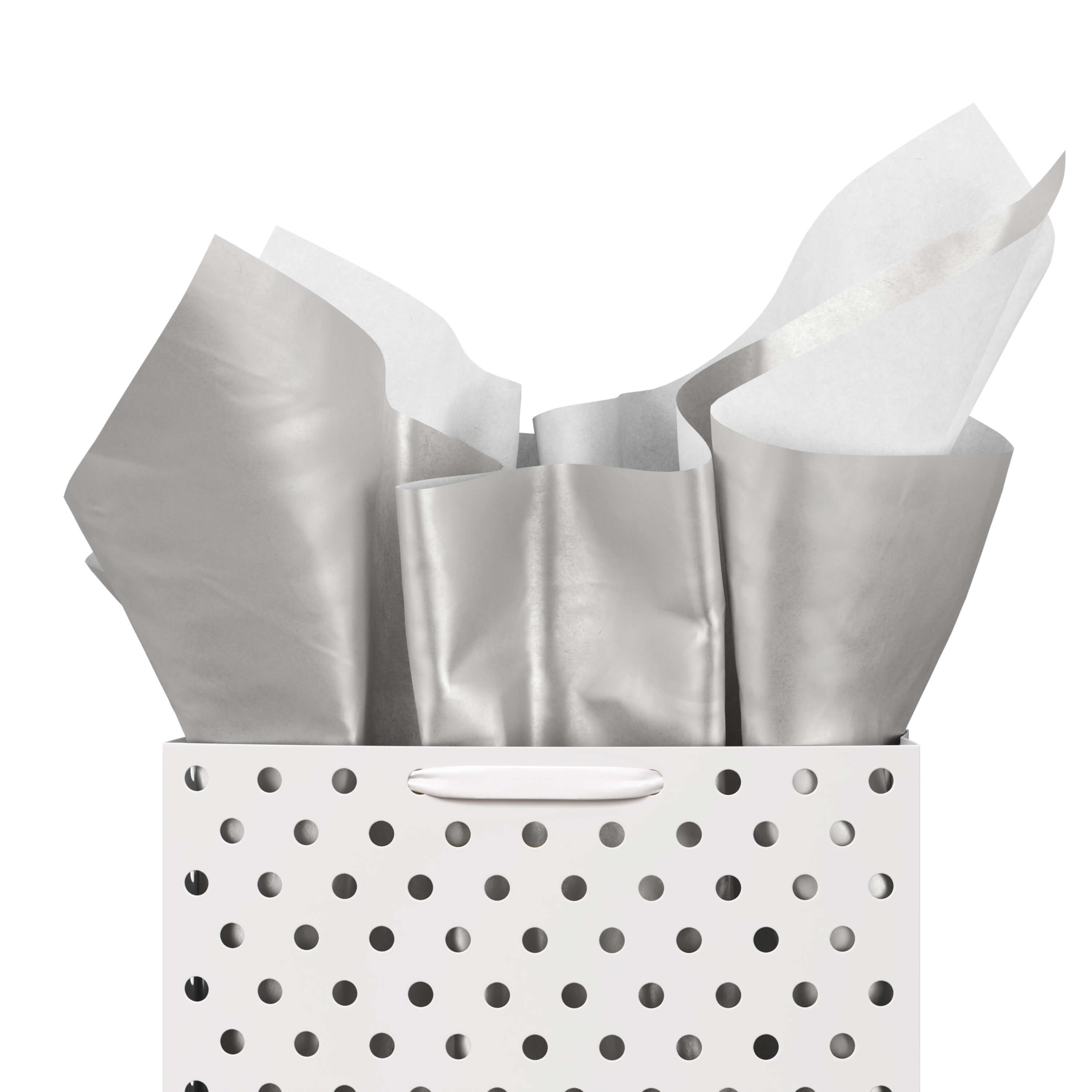 Silver Tissue Paper 20 In. x 30 In. | 480 Sheets
