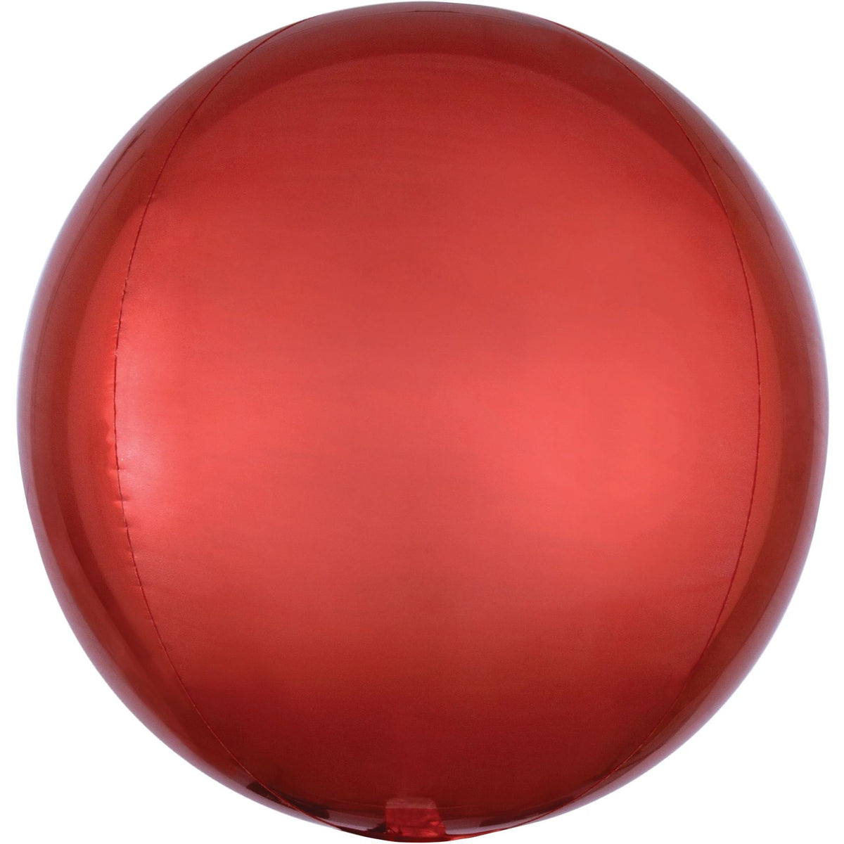 Vibrant 16" Orange Orbz Foil Balloon