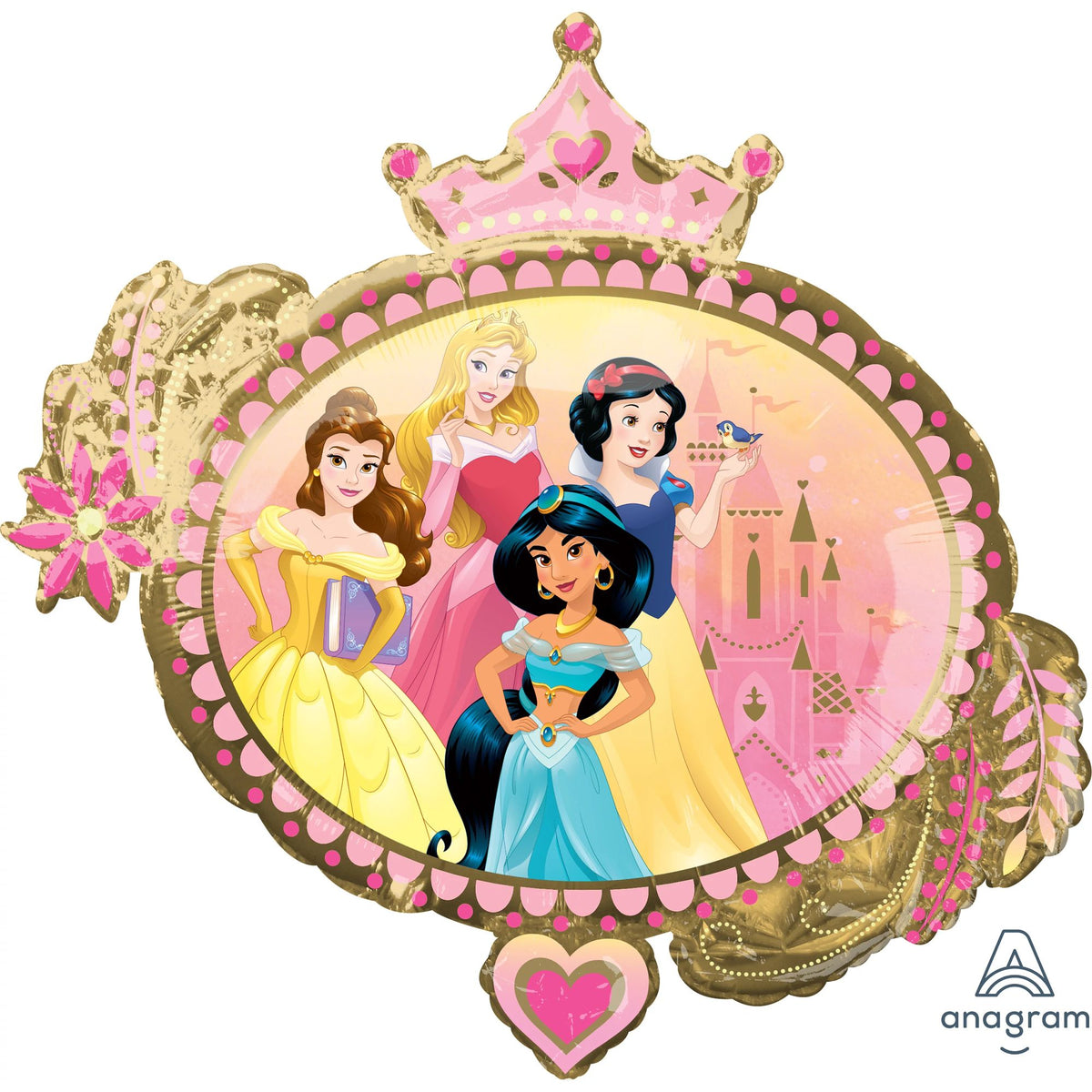 Enchanting Princess Once Upon a Time Foil Balloon